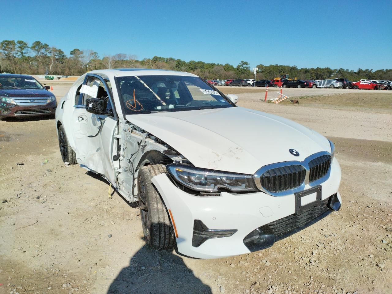 BMW 330XI 2021 with VIN 3MW5R7J08M8B73289 - Photo from auction