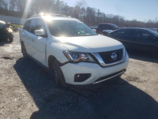 NISSAN PATHFINDER 2017 with VIN 5N1DR2MN8HC600246 - Photo from auction