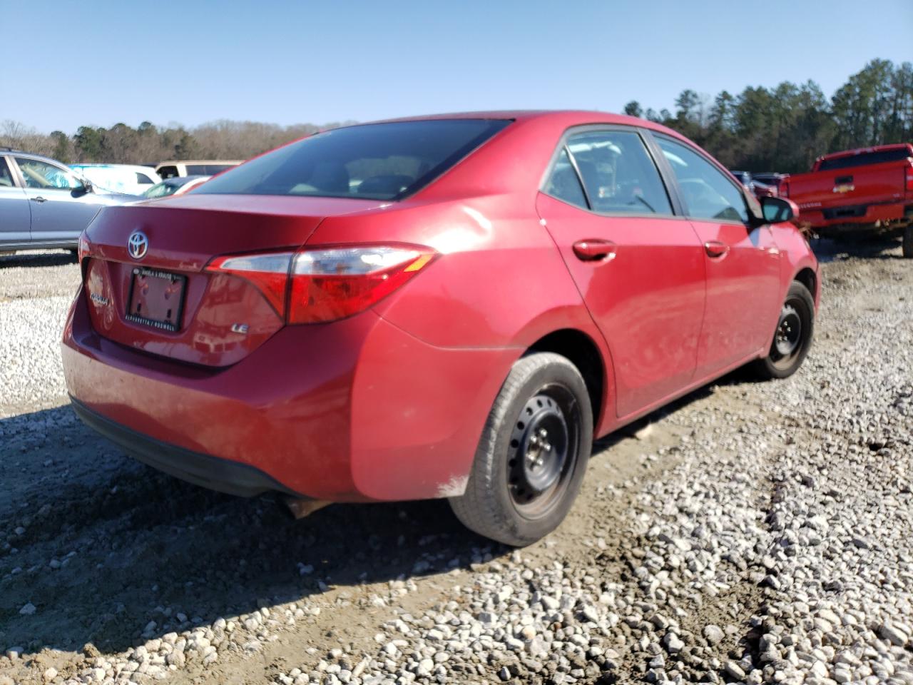 Photo 4 from auction – 2014 TOYOTA COROLLA L with VIN 2T1BURHE2EC142722