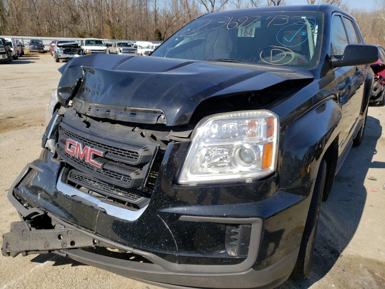 Photo 2 from auction – 2017 GMC TERRAIN SL with VIN 2GKALMEK7H6161059