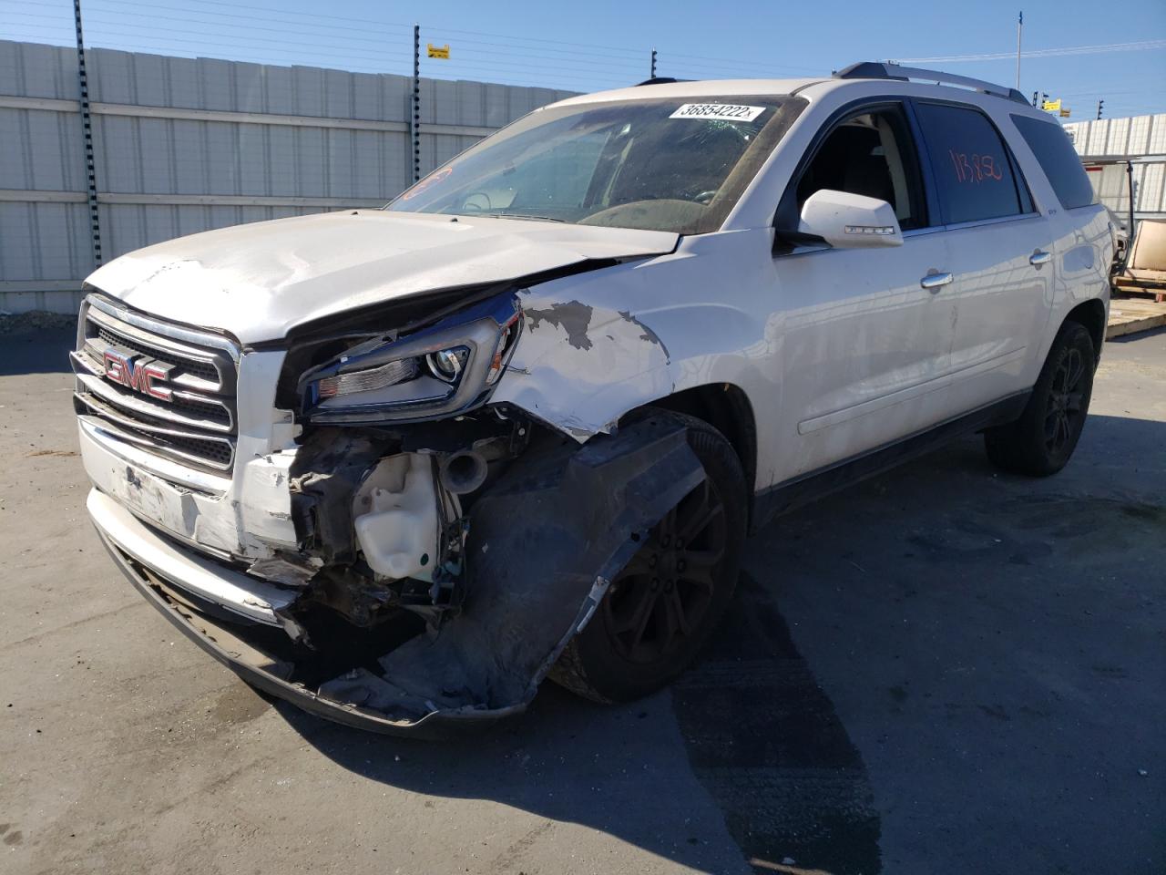 Photo 2 from auction – 2016 GMC ACADIA SLT with VIN 1GKKVRKD5GJ139225