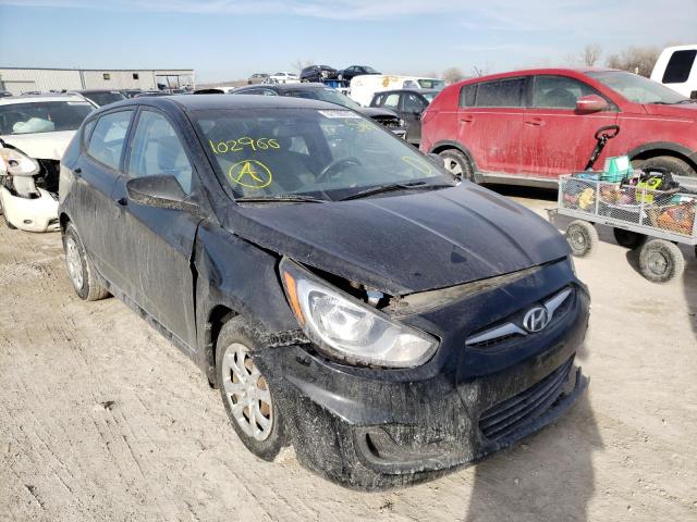 HYUNDAI ACCENT GLS 2013 with VIN KMHCT5AE7DU102966 - Photo from auction
