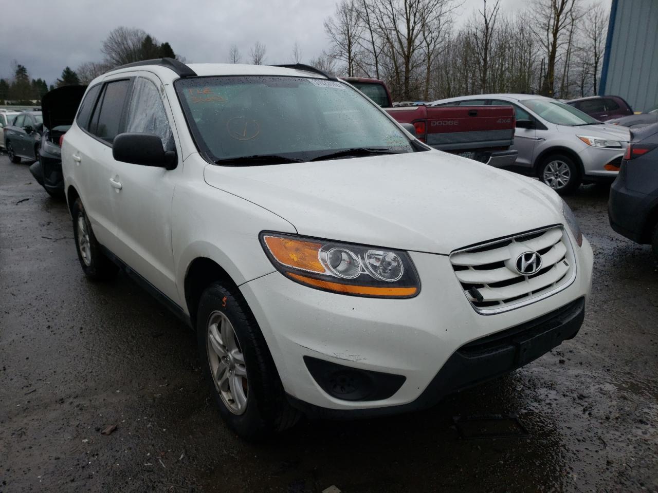 HYUNDAI SANTA FE G 2010 with VIN 5NMSGDABXAH344349 - Photo from auction