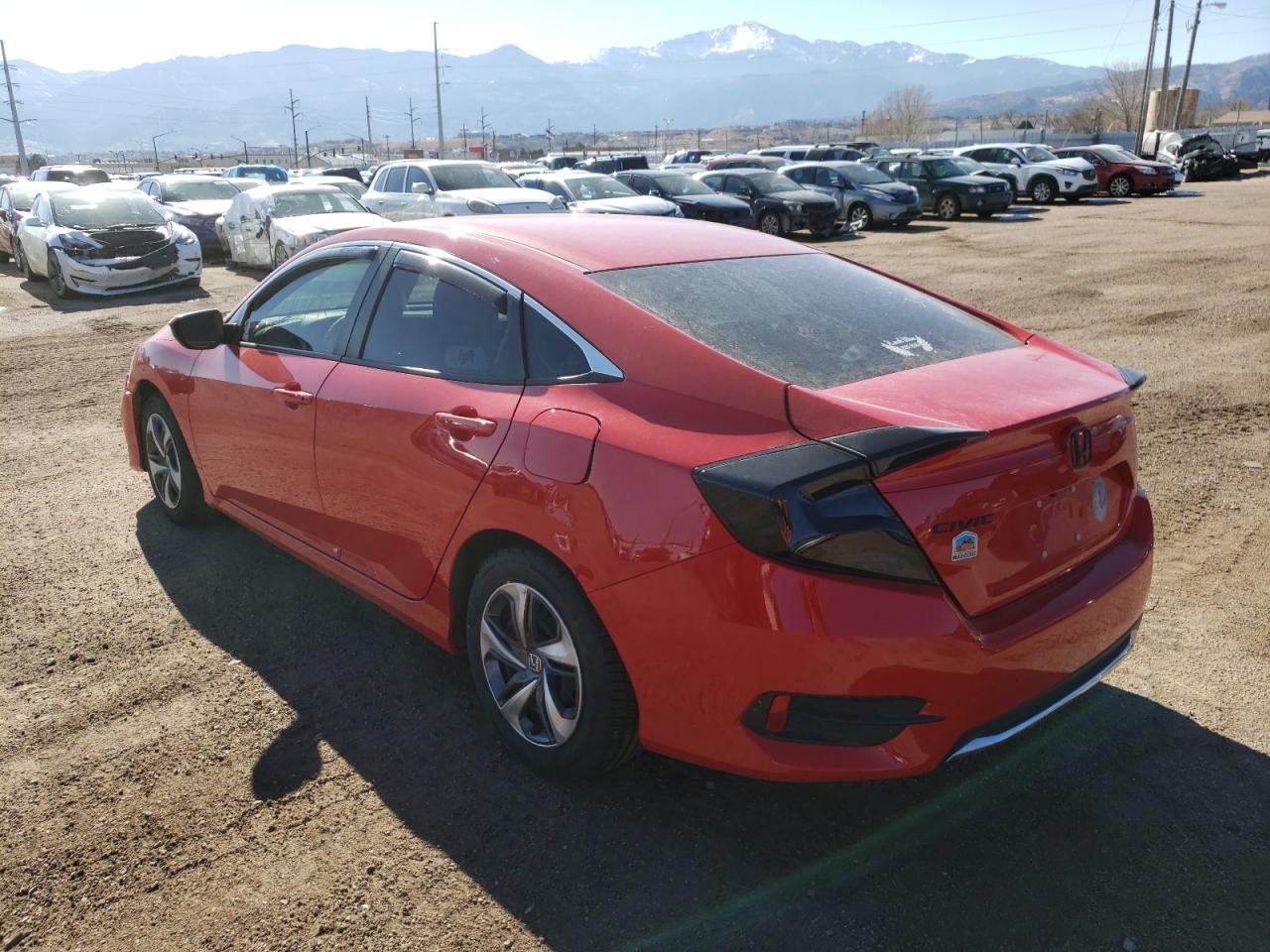 Photo 3 from auction – 2019 HONDA CIVIC LX with VIN 2HGFC2F66KH537089