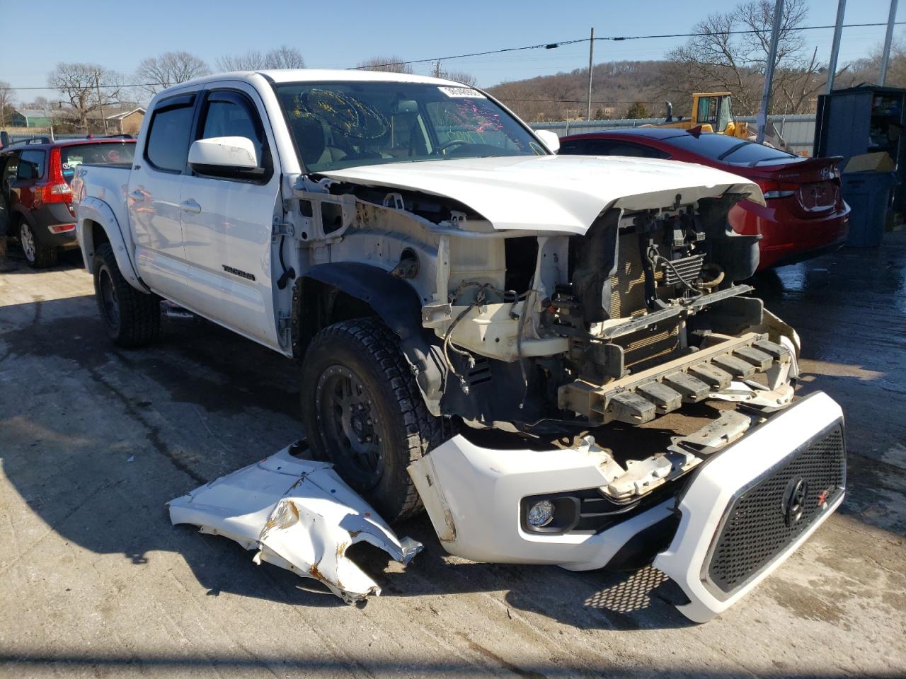 TOYOTA TACOMA DOU 2017 with VIN 3TMAZ5CN3HM026499 - Photo from auction