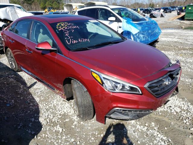 HYUNDAI SONATA SPO 2016 with VIN 5NPE34AF2GH426714 - Photo from auction