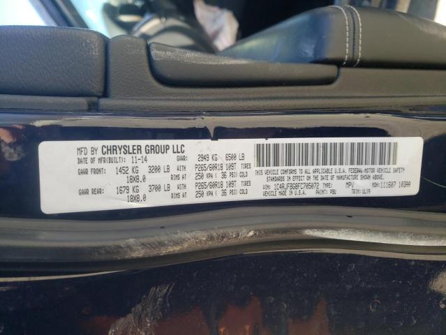 Photo 10 from auction – 2015 JEEP GRAND CHER with VIN 1C4RJFBG8FC705072