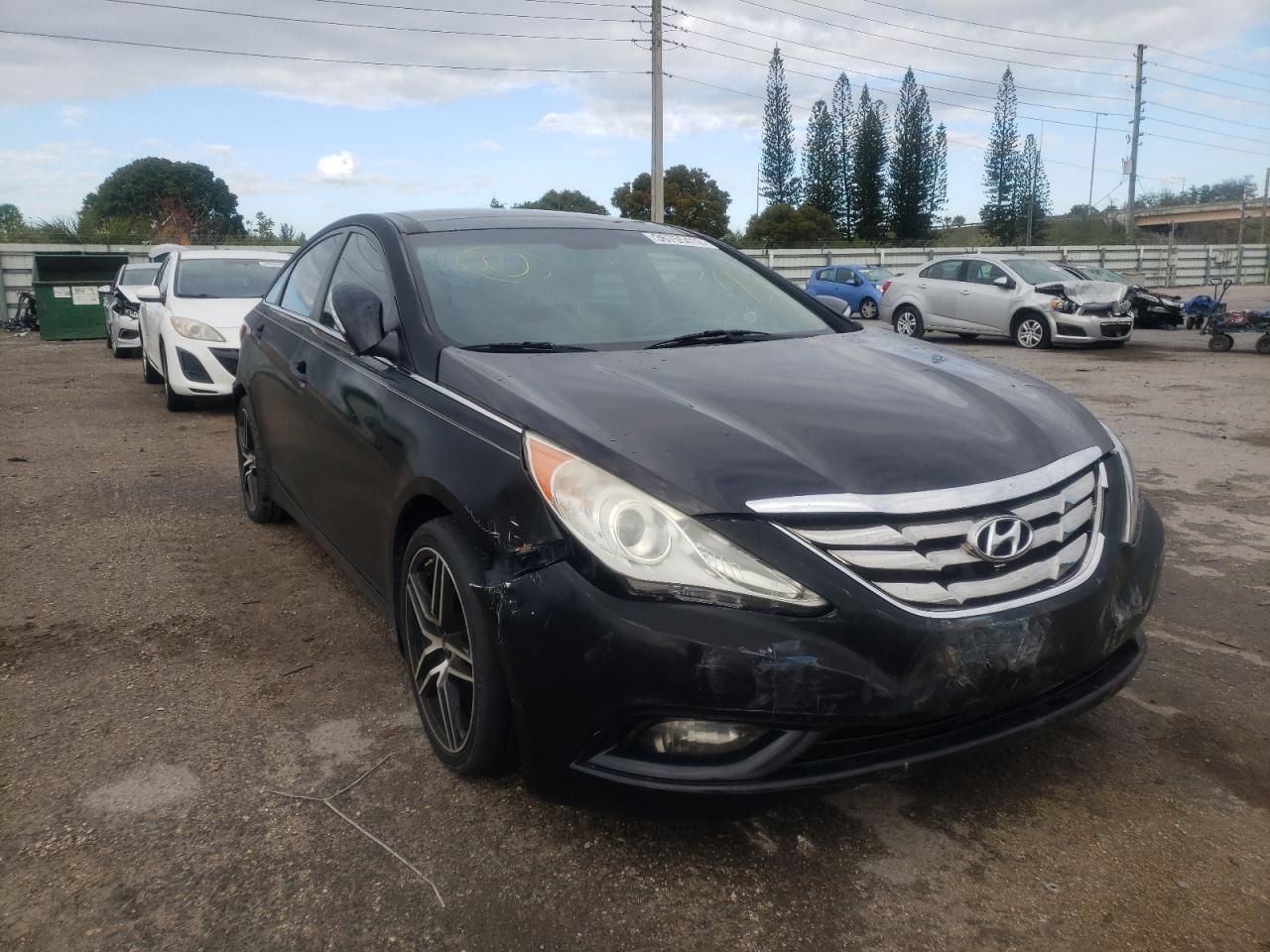 HYUNDAI SONATA SE 2012 with VIN 5NPEC4AC5CH336392 - Photo from auction
