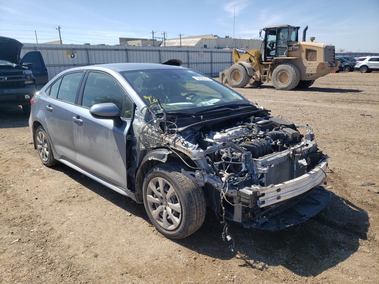 Photo 1 from auction – 2021 TOYOTA COROLLA LE with VIN JTDEPMAEXMJ130841