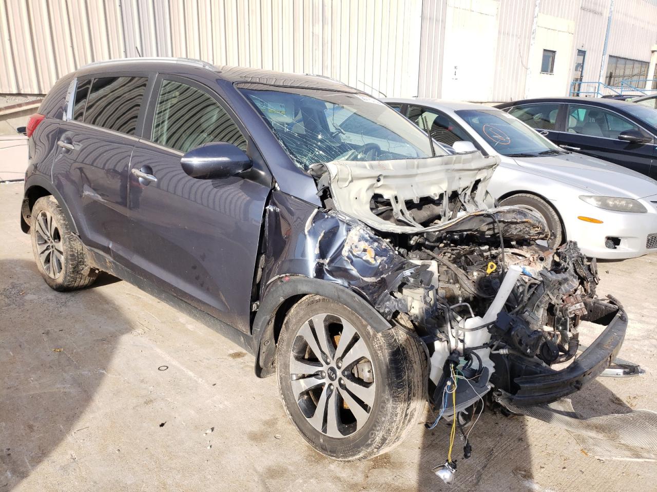KIA SPORTAGE E 2011 with VIN KNDPCCA22B7137295 - Photo from auction