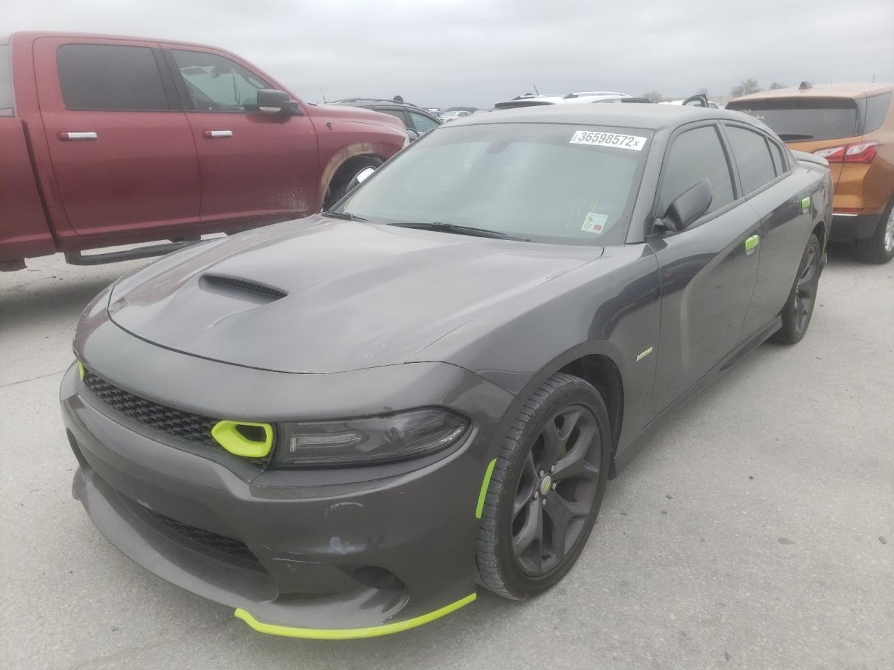 Photo 2 from auction – 2019 DODGE CHARGER R/ with VIN 2C3CDXCT0KH633178
