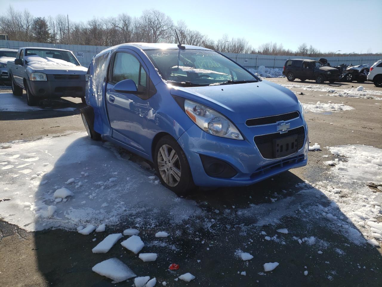 CHEVROLET SPARK 1LT 2014 with VIN KL8CC6S97EC433008 - Photo from auction