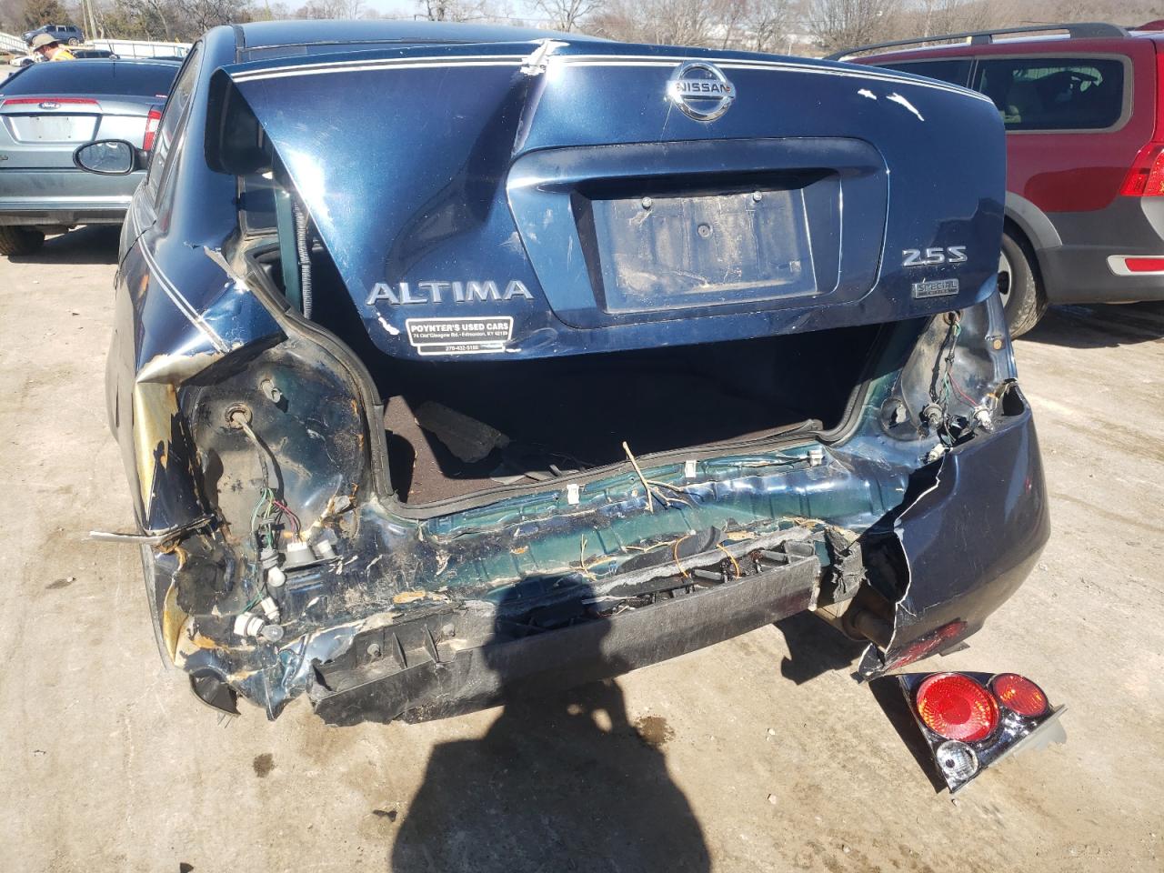 Photo 9 from auction – 2005 NISSAN ALTIMA S with VIN 1N4AL11D96C162189