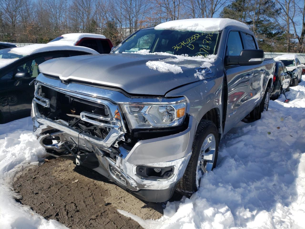 Photo 2 from auction – 2019 RAM 1500 BIG H with VIN 1C6SRFFT4KN650093