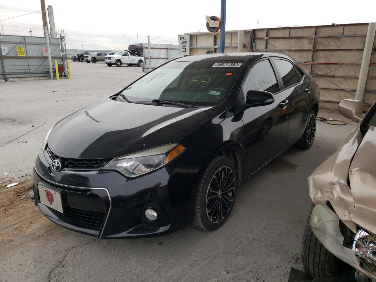 Photo 2 from auction – 2016 TOYOTA COROLLA L with VIN 5YFBURHE8GP544635