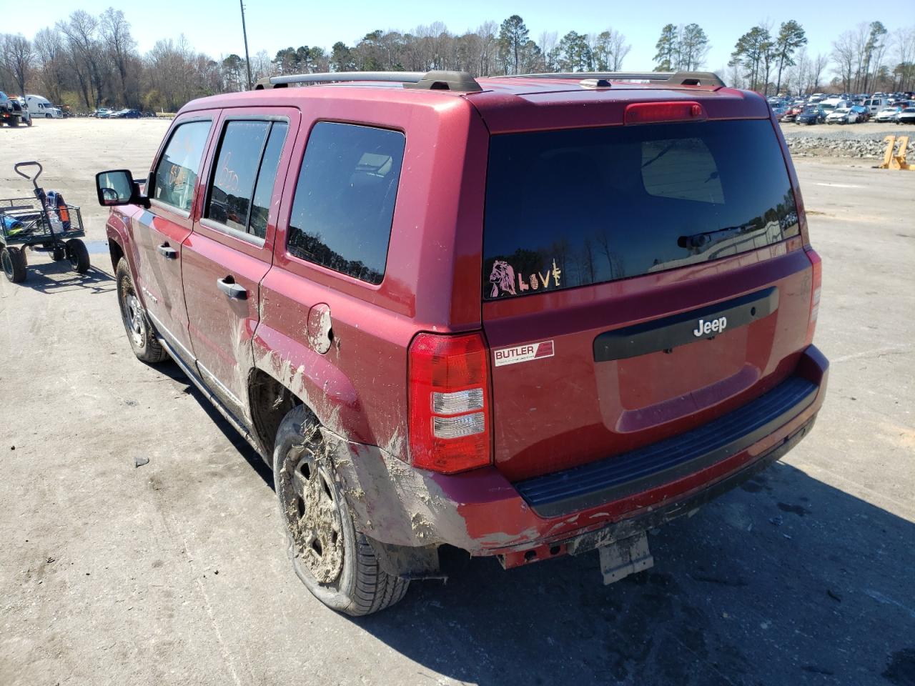 Photo 3 from auction – 2016 JEEP PATRIOT SP with VIN 1C4NJPBA5GD589440