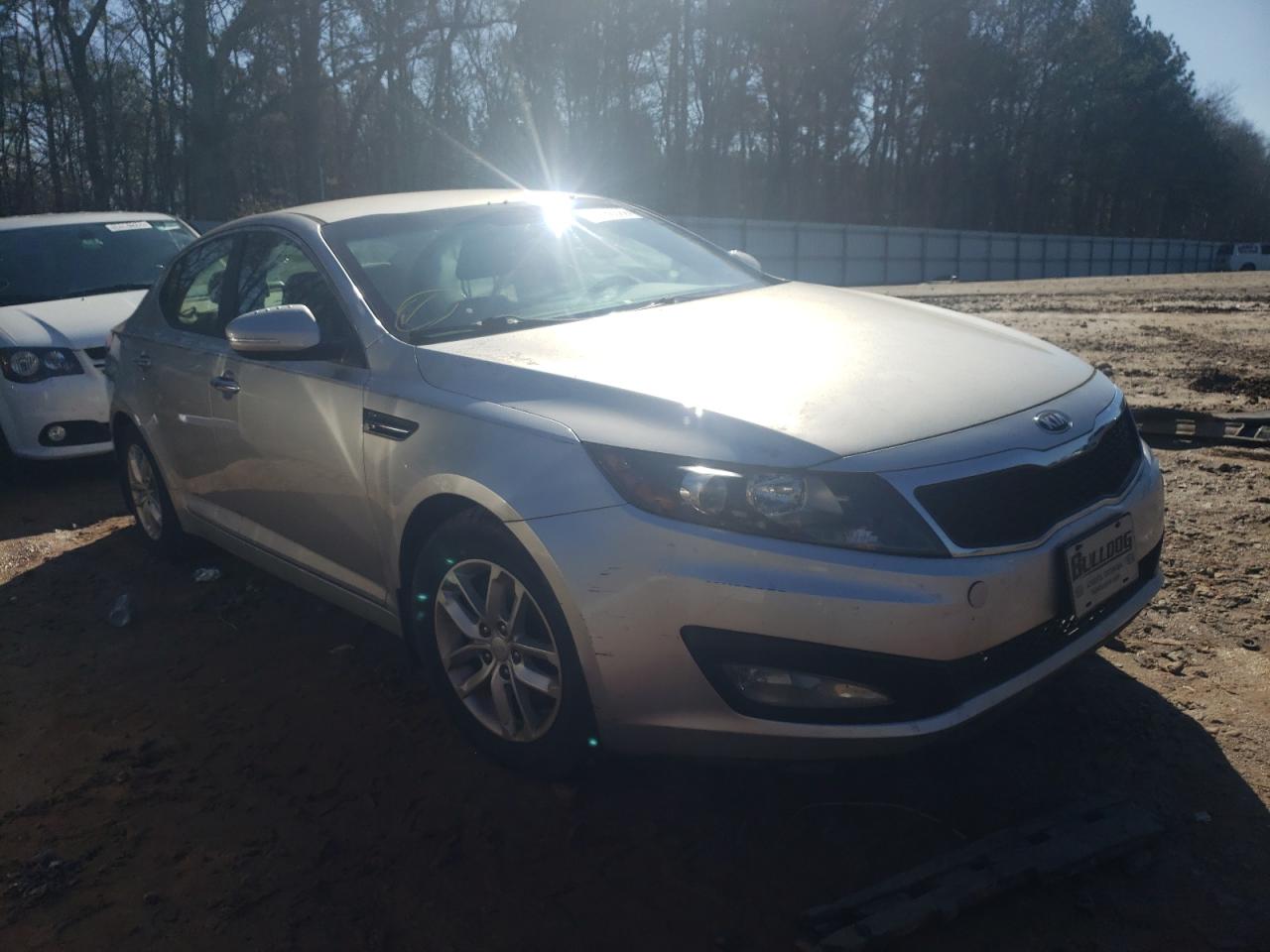KIA OPTIMA LX 2013 with VIN KNAGM4A70D5411989 - Photo from auction