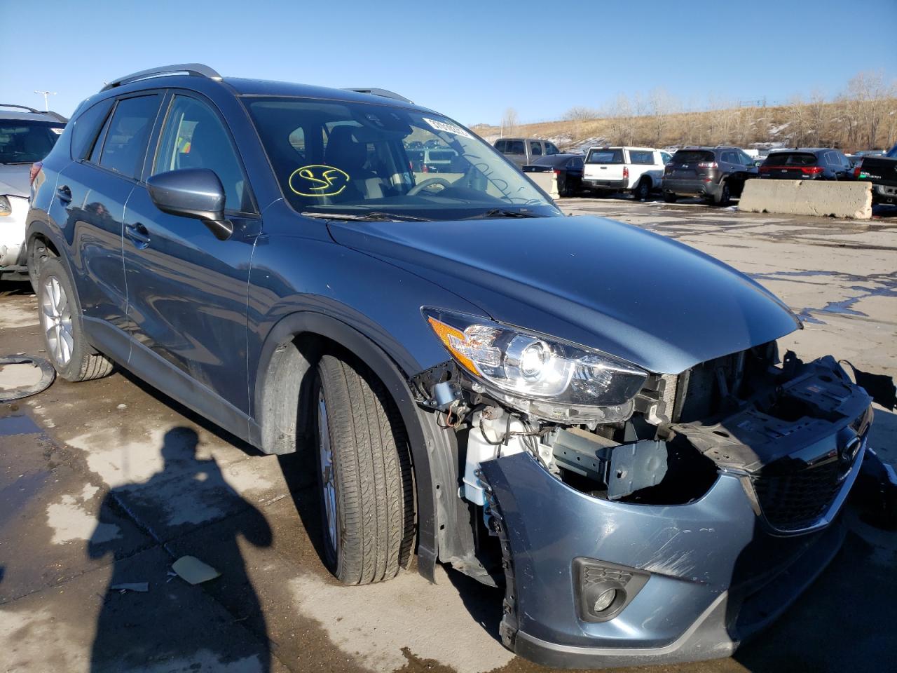 MAZDA CX-5 GT 2014 with VIN JM3KE4DY3E0402014 - Photo from auction