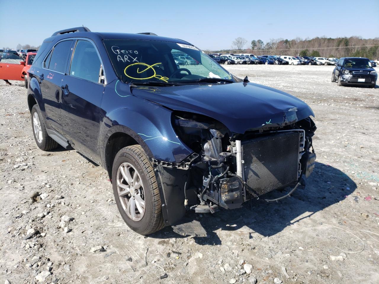 CHEVROLET EQUINOX LT 2016 with VIN 2GNALCEK0G1147237 - Photo from auction