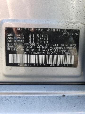Photo 10 from auction – 2014 SUBARU LEGACY 2.5 with VIN 4S3BMBD62E3025205