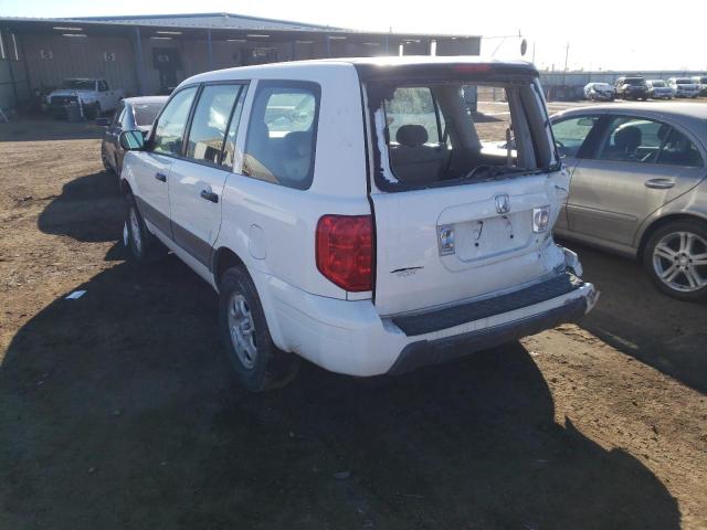 Photo 3 from auction – 2005 HONDA PILOT with VIN 2HKYF18145H546878