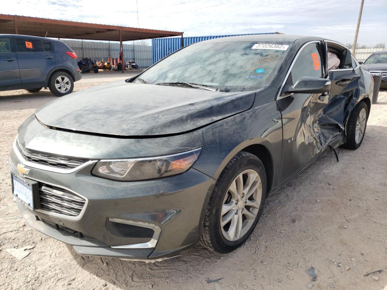 Photo 2 from auction – 2017 CHEVROLET MALIBU LT with VIN 1G1ZE5ST3HF122060