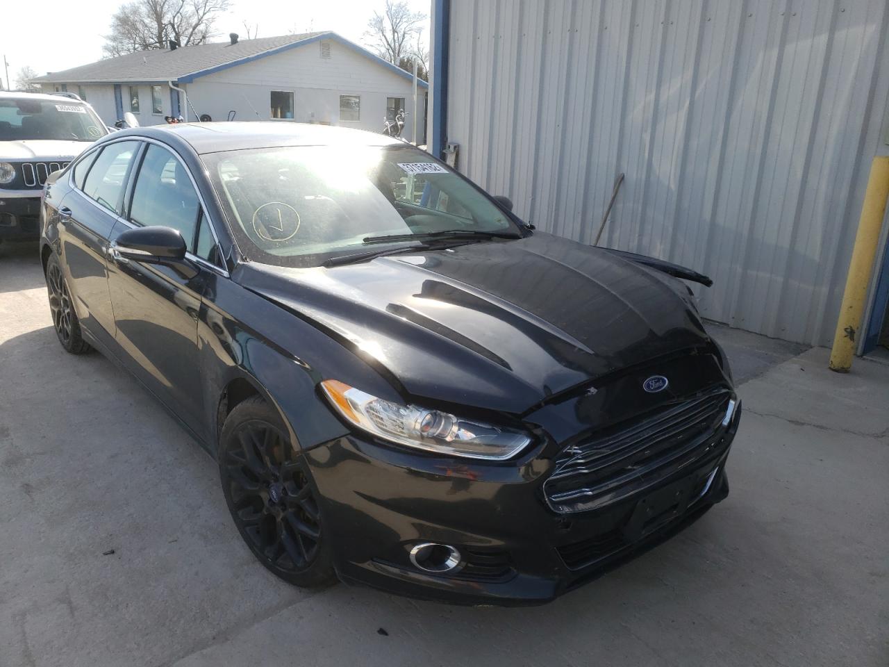 FORD FUSION TIT 2014 with VIN 3FA6P0K97ER139833 - Photo from auction