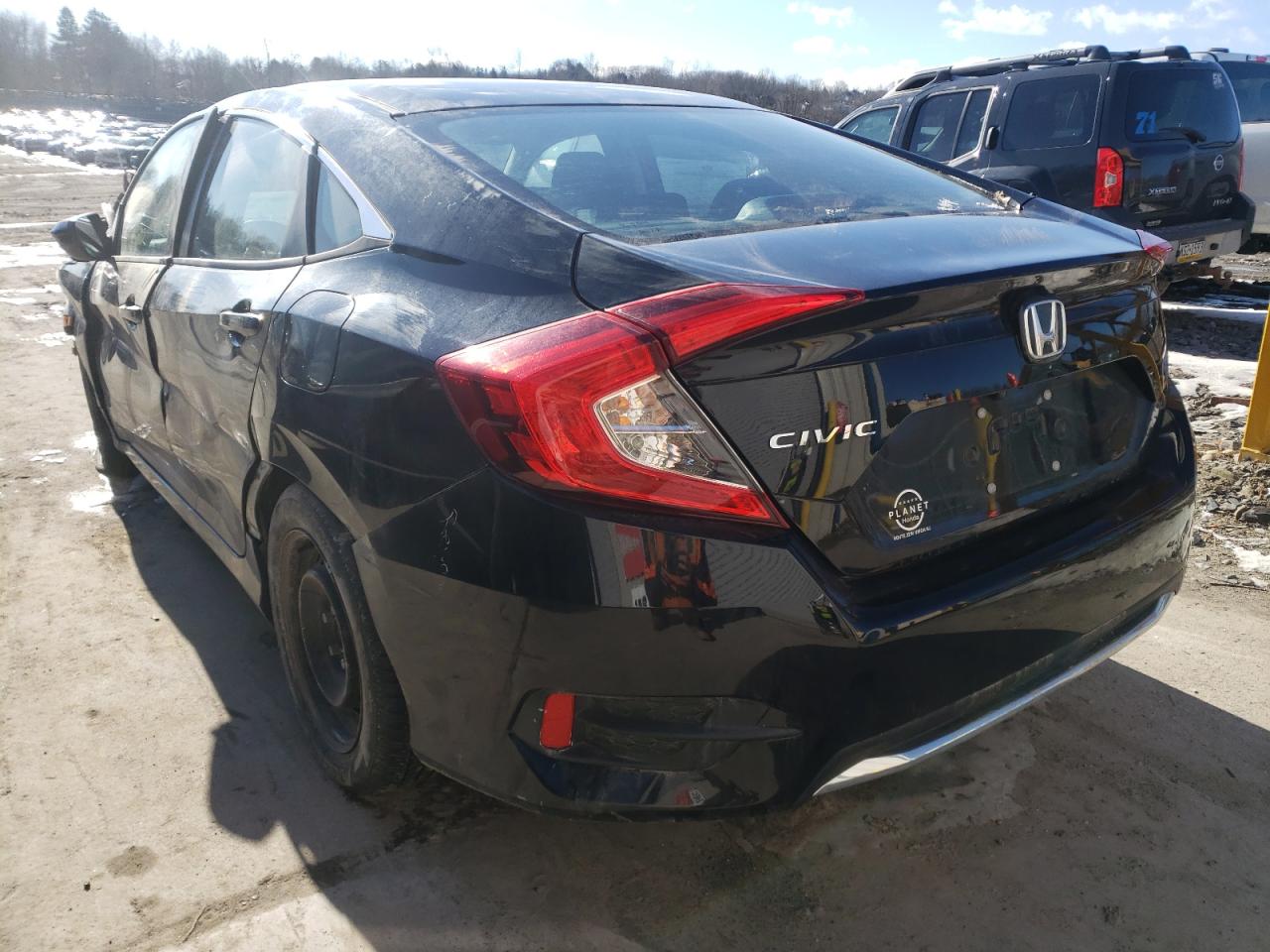 Photo 3 from auction – 2019 HONDA CIVIC LX with VIN 2HGFC2F66KH567659