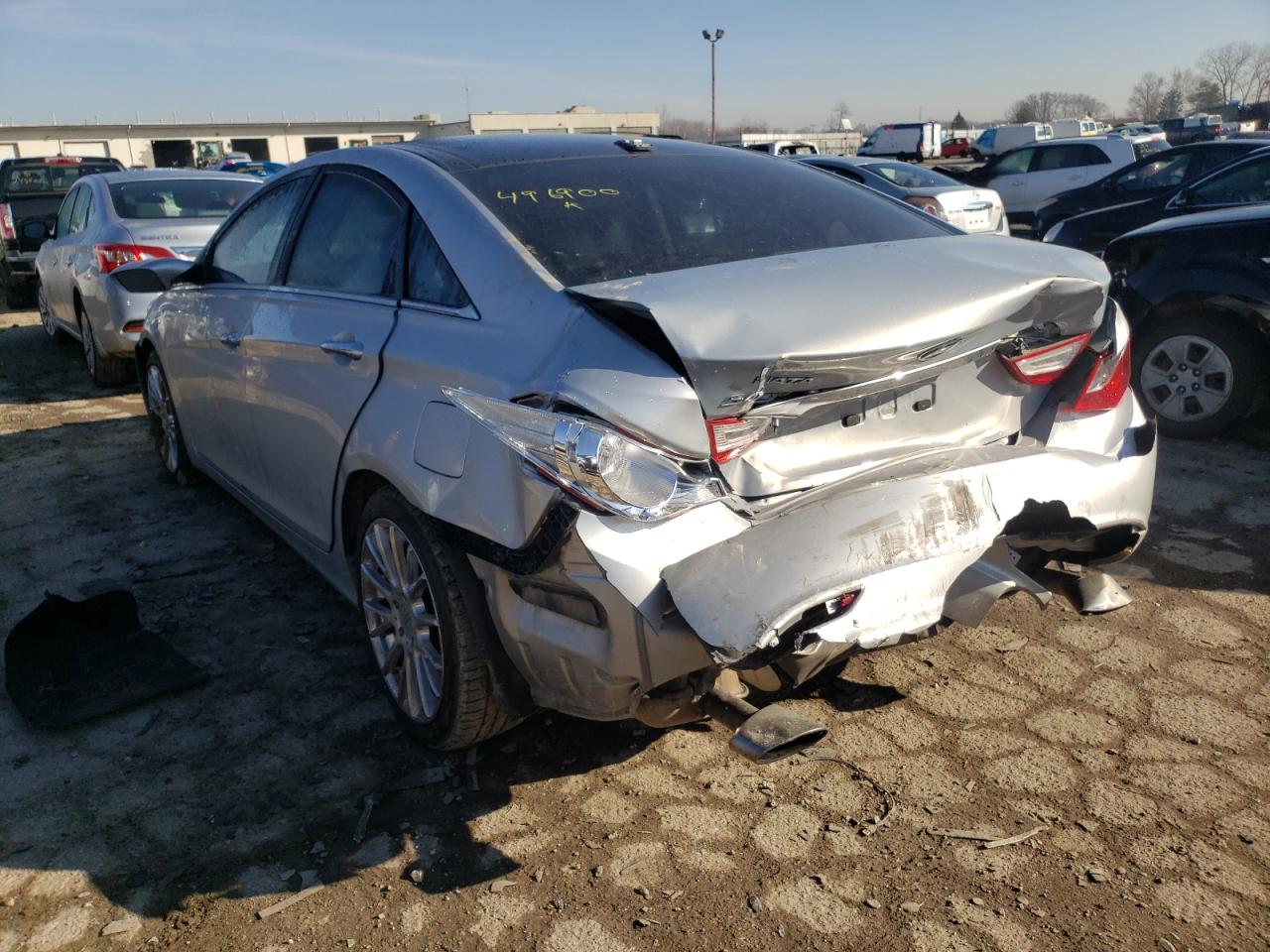 Photo 3 from auction – 2012 HYUNDAI SONATA SE with VIN 5NPEC4AB9CH496900