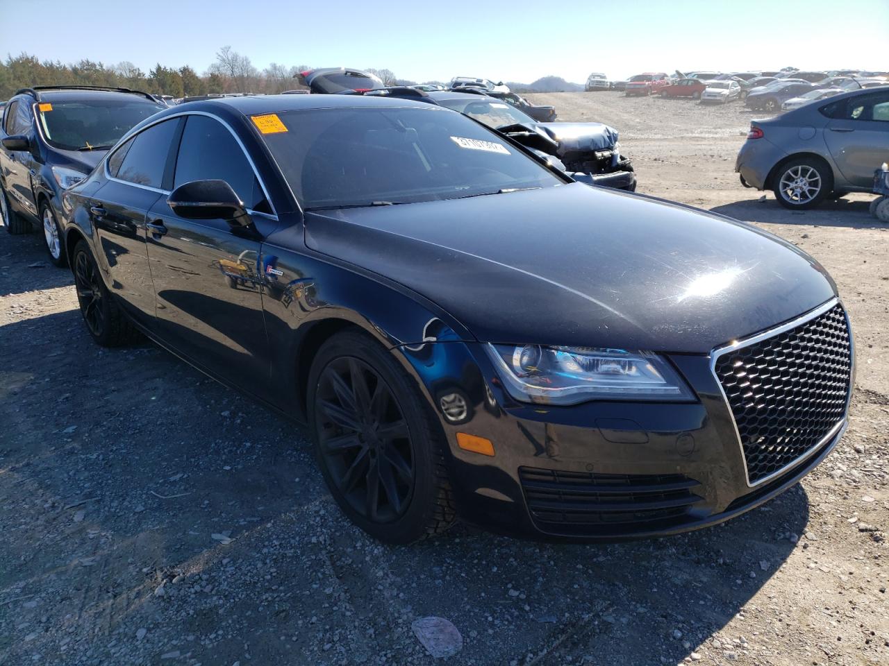 AUDI A7 PRESTIG 2012 with VIN WAUSGAFC3CN002101 - Photo from auction