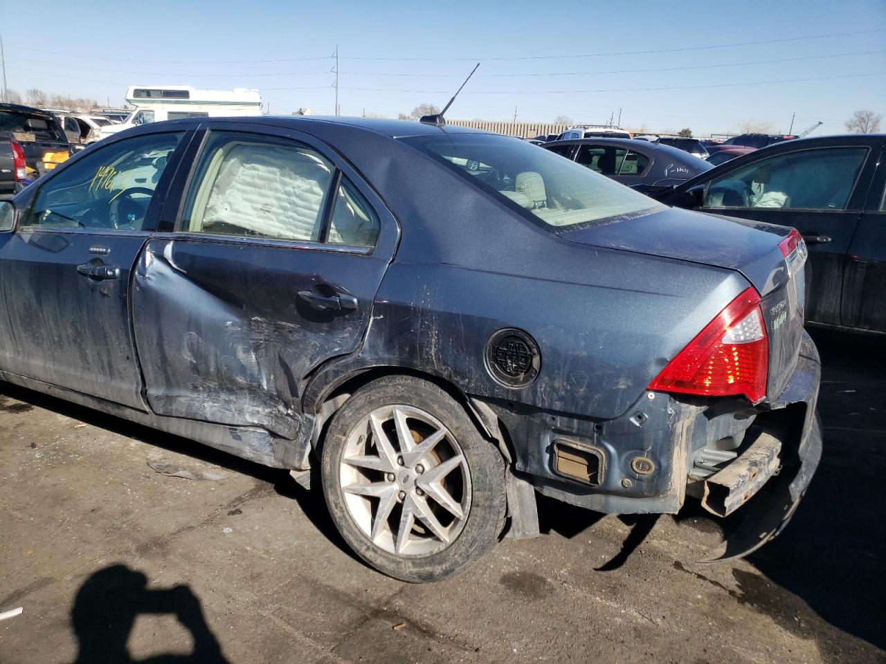 Photo 9 from auction – 2012 FORD FUSION with VIN 3FAHP0JA3CR292209