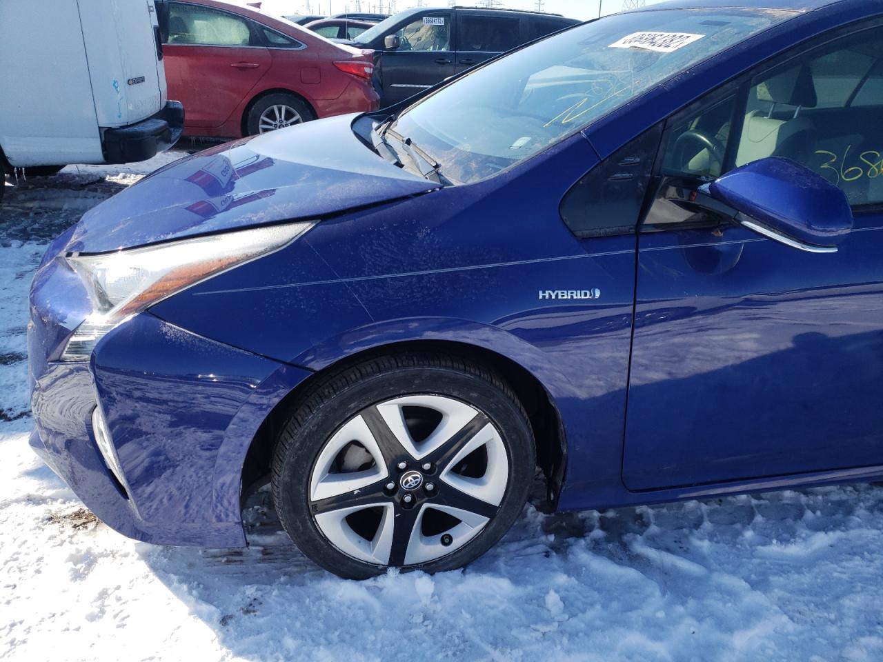 Photo 9 from auction – 2016 TOYOTA PRIUS with VIN JTDKARFUXG3502561
