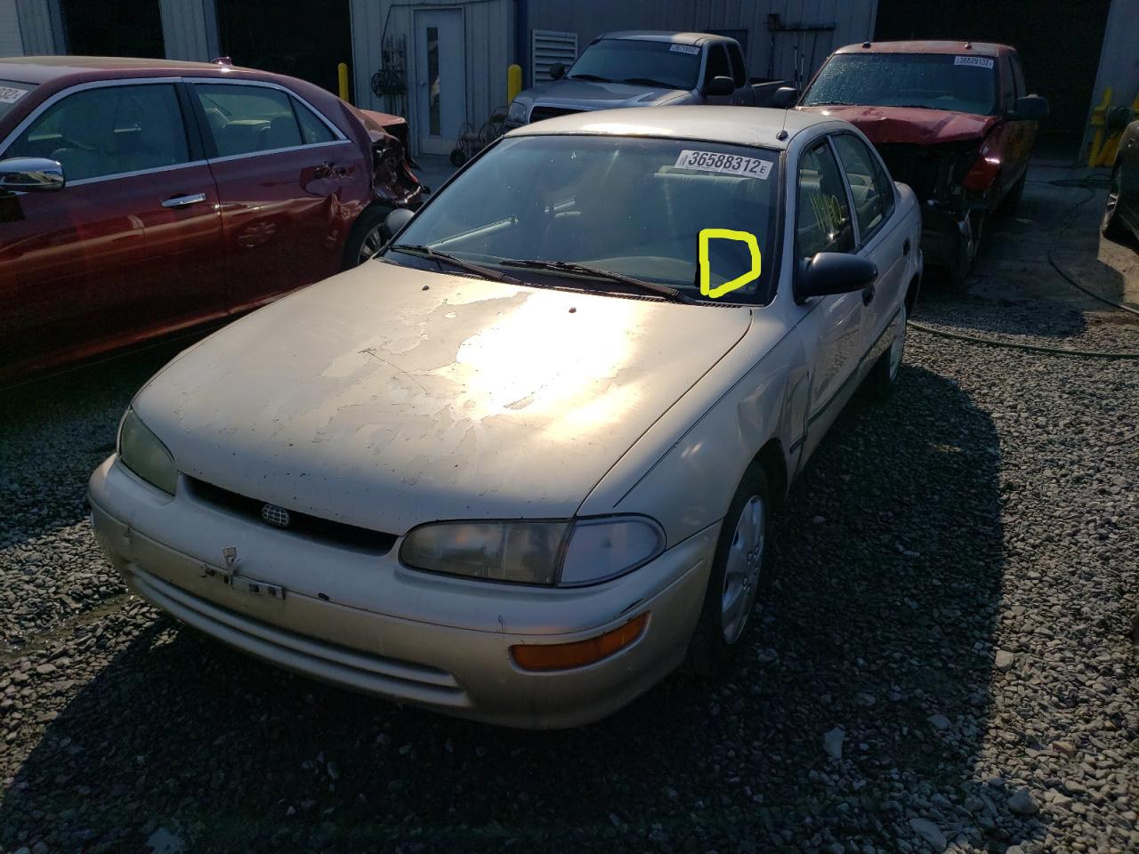 Photo 2 from auction – 1997 GEO PRIZM BASE with VIN 1Y1SK5263VZ454114