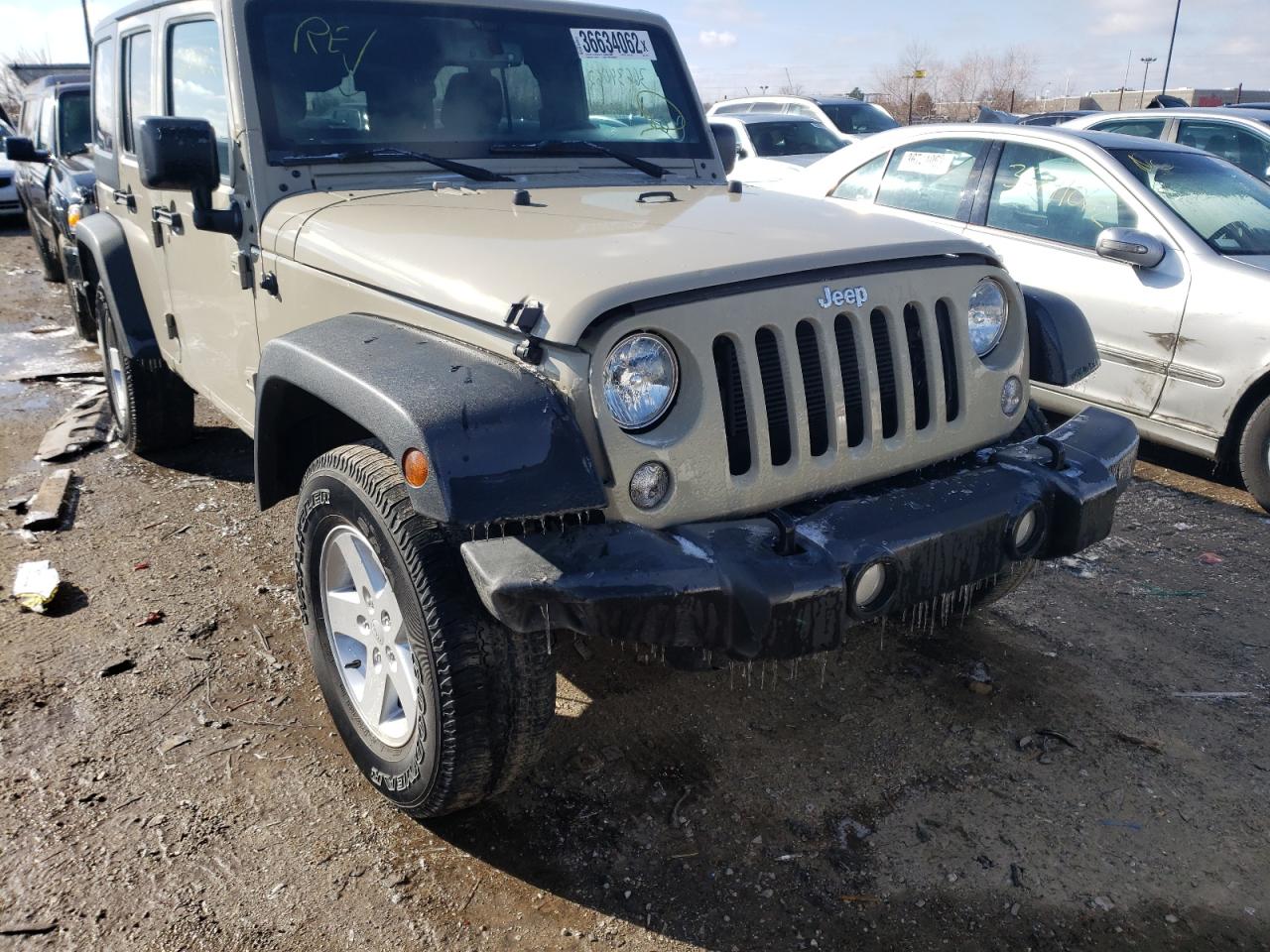 Photo 9 from auction – 2017 JEEP WRANGLER U with VIN 1C4BJWDG4HL671276