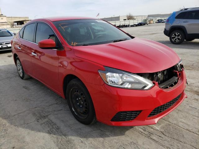 NISSAN SENTRA S 2016 with VIN 3N1AB7AP8GL673198 - Photo from auction