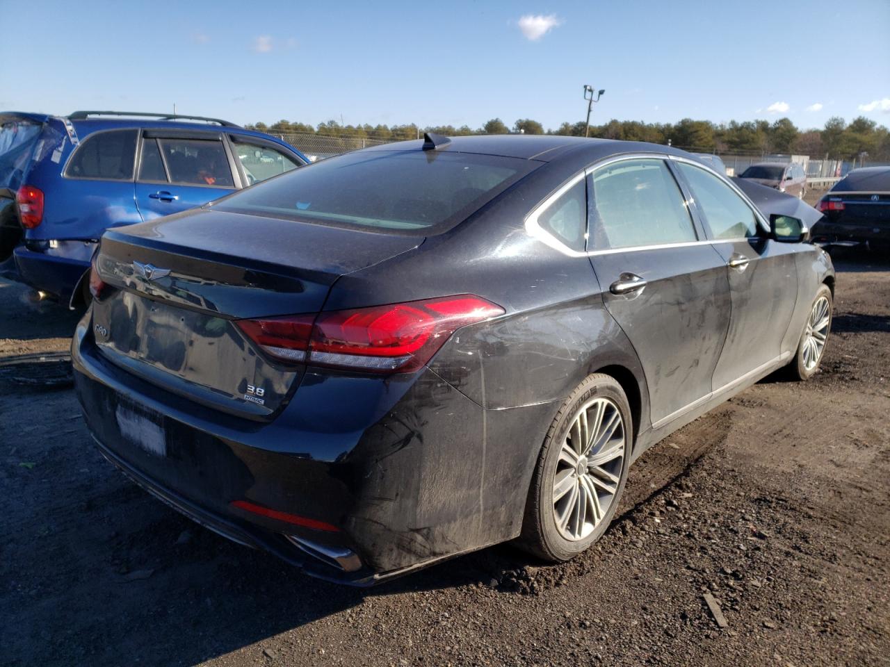 Photo 4 from auction – 2019 GENESIS G80 BASE with VIN KMTFN4JE4KU320691