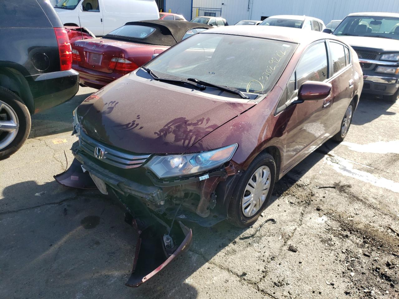 Photo 2 from auction – 2011 HONDA INSIGHT with VIN JHMZE2H37BS009447