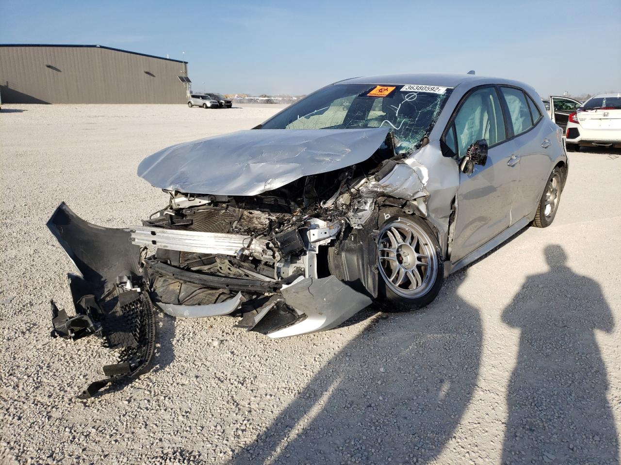 Photo 2 from auction – 2019 TOYOTA COROLLA SE with VIN JTNK4RBE2K3033878
