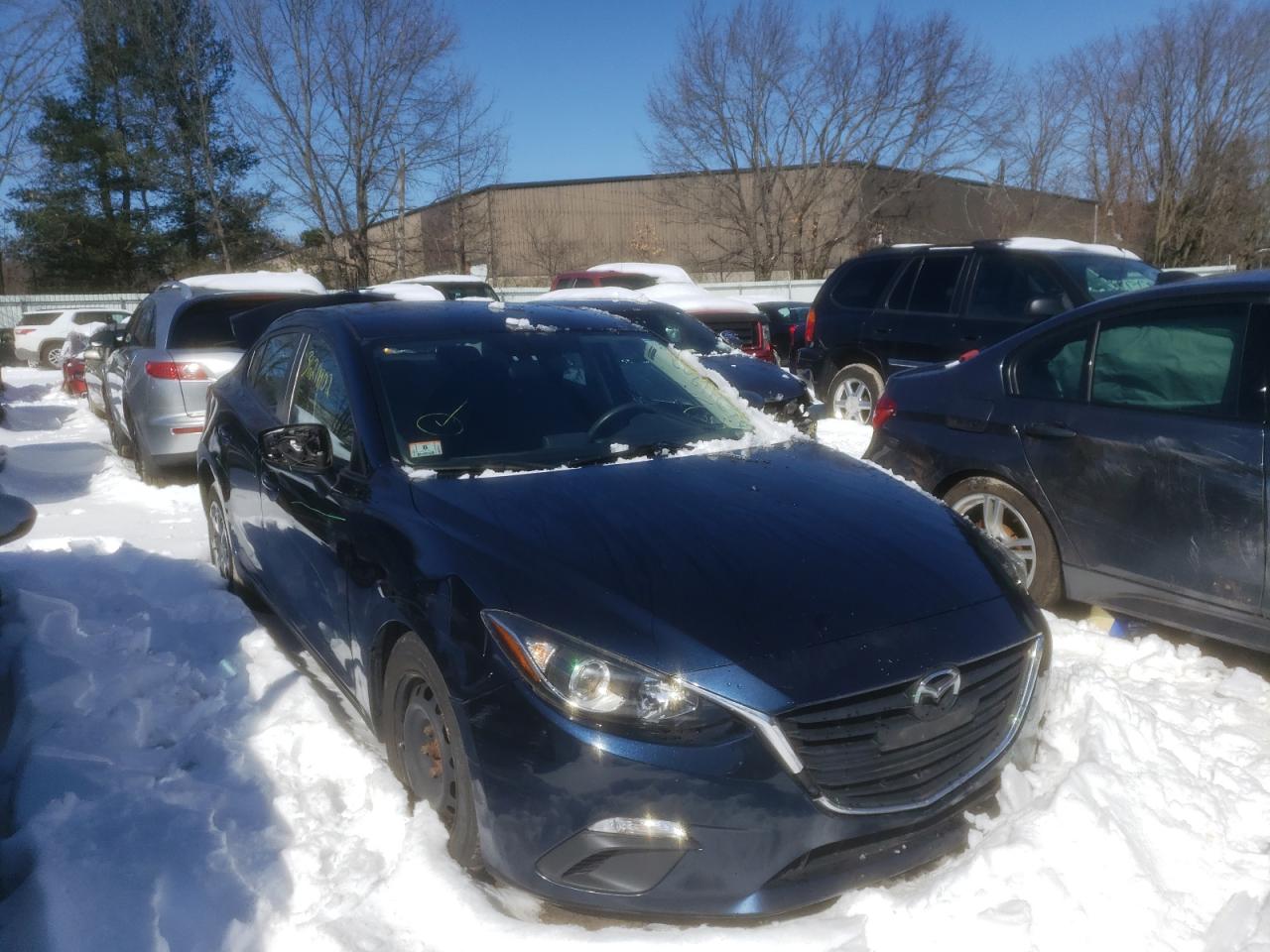 MAZDA 3 SV 2014 with VIN JM1BM1T79E1194203 - Photo from auction