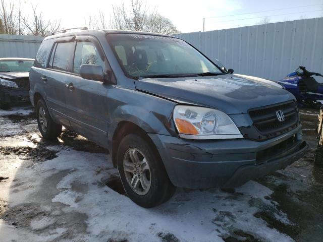HONDA PILOT EXL 2005 with VIN 2HKYF18535H546714 - Photo from auction