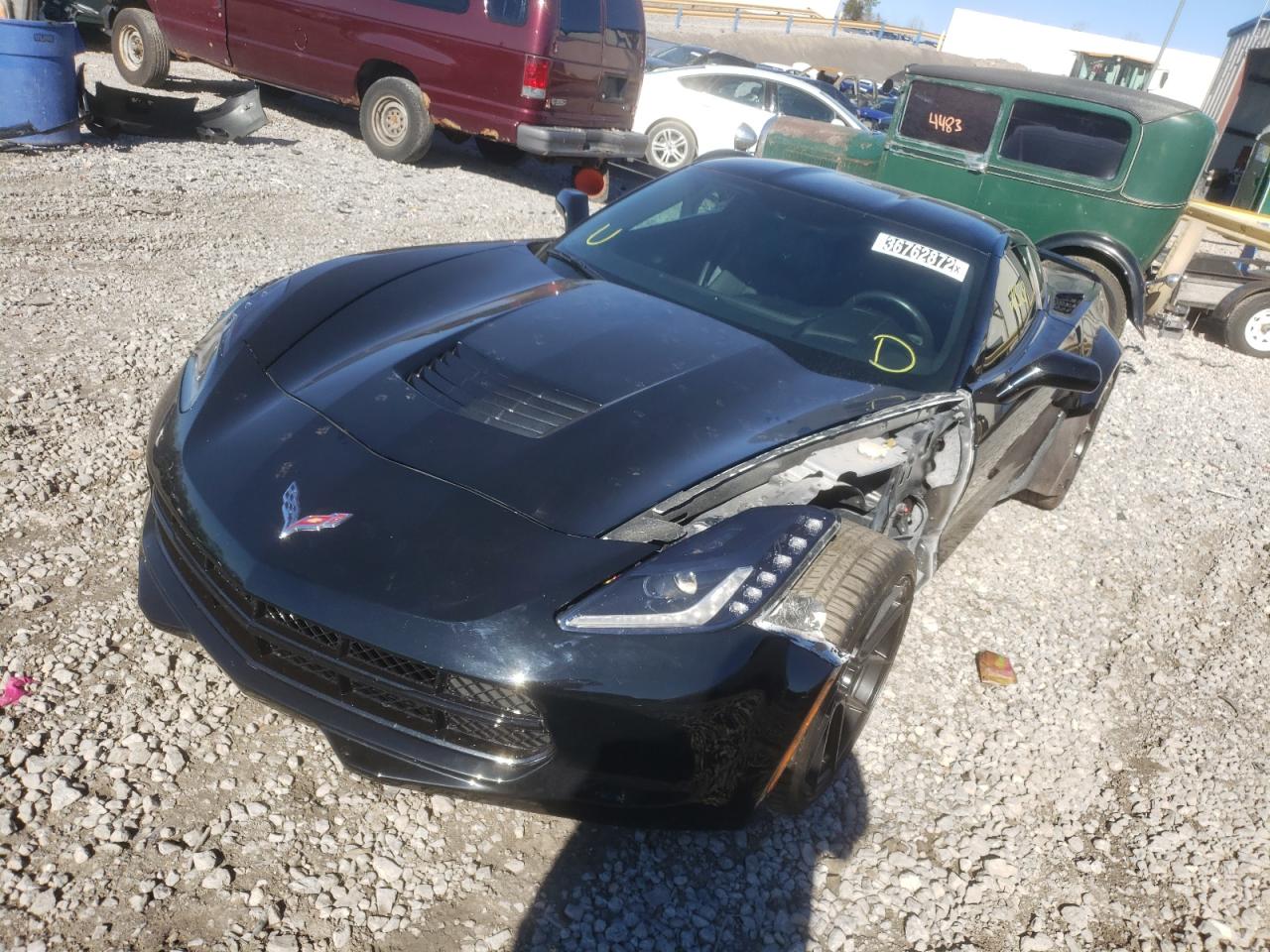 Photo 2 from auction – 2014 CHEVROLET CORVETTE S with VIN 1G1YC2D78E5112612
