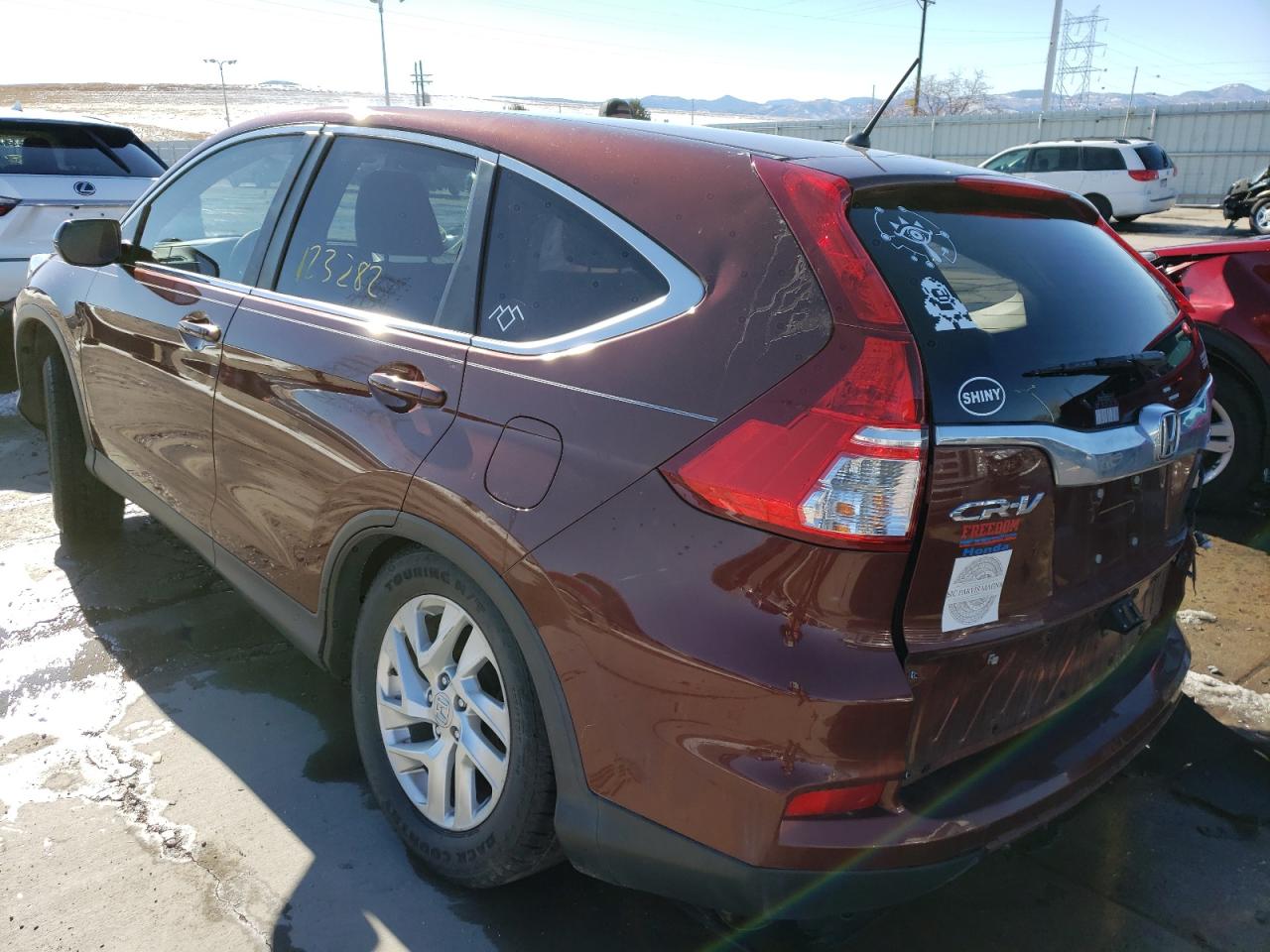 Photo 3 from auction – 2015 HONDA CR-V EX with VIN 5J6RM4H50FL012489