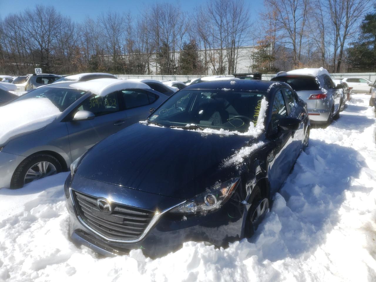 Photo 2 from auction – 2014 MAZDA 3 SV with VIN JM1BM1T79E1194203