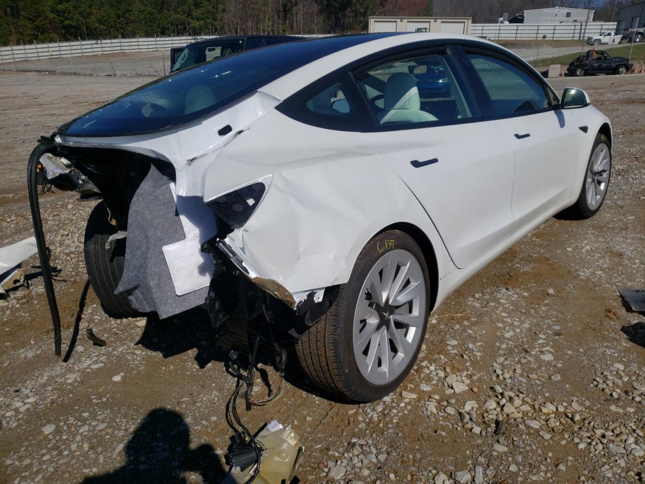 Photo 4 from auction – 2021 TESLA MODEL 3 with VIN 5YJ3E1EAXMF085894