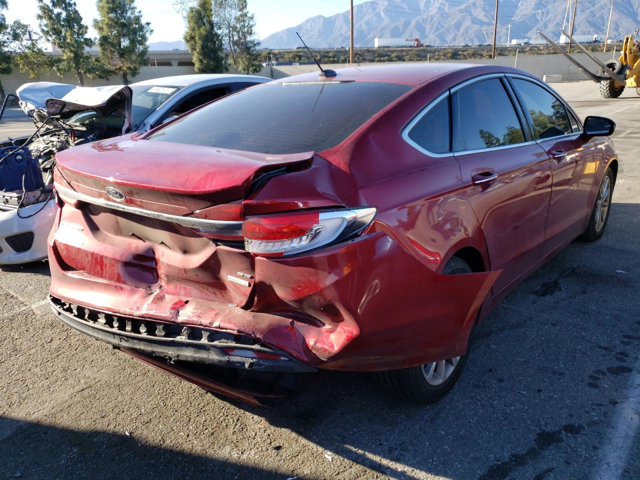 Photo 4 from auction – 2017 FORD FUSION SE with VIN 3FA6P0HD4HR187449
