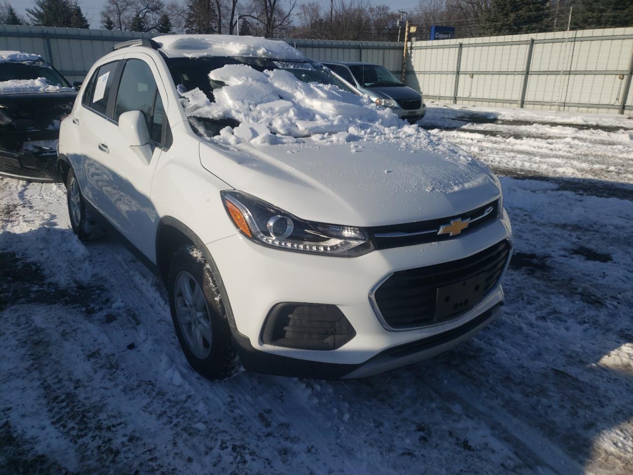 CHEVROLET TRAX 1LT 2020 with VIN KL7CJPSB8LB004059 - Photo from auction
