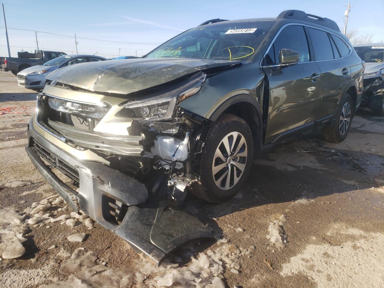 Photo 2 from auction – 2022 SUBARU OUTBACK PR with VIN 4S4BTADC4N3145036