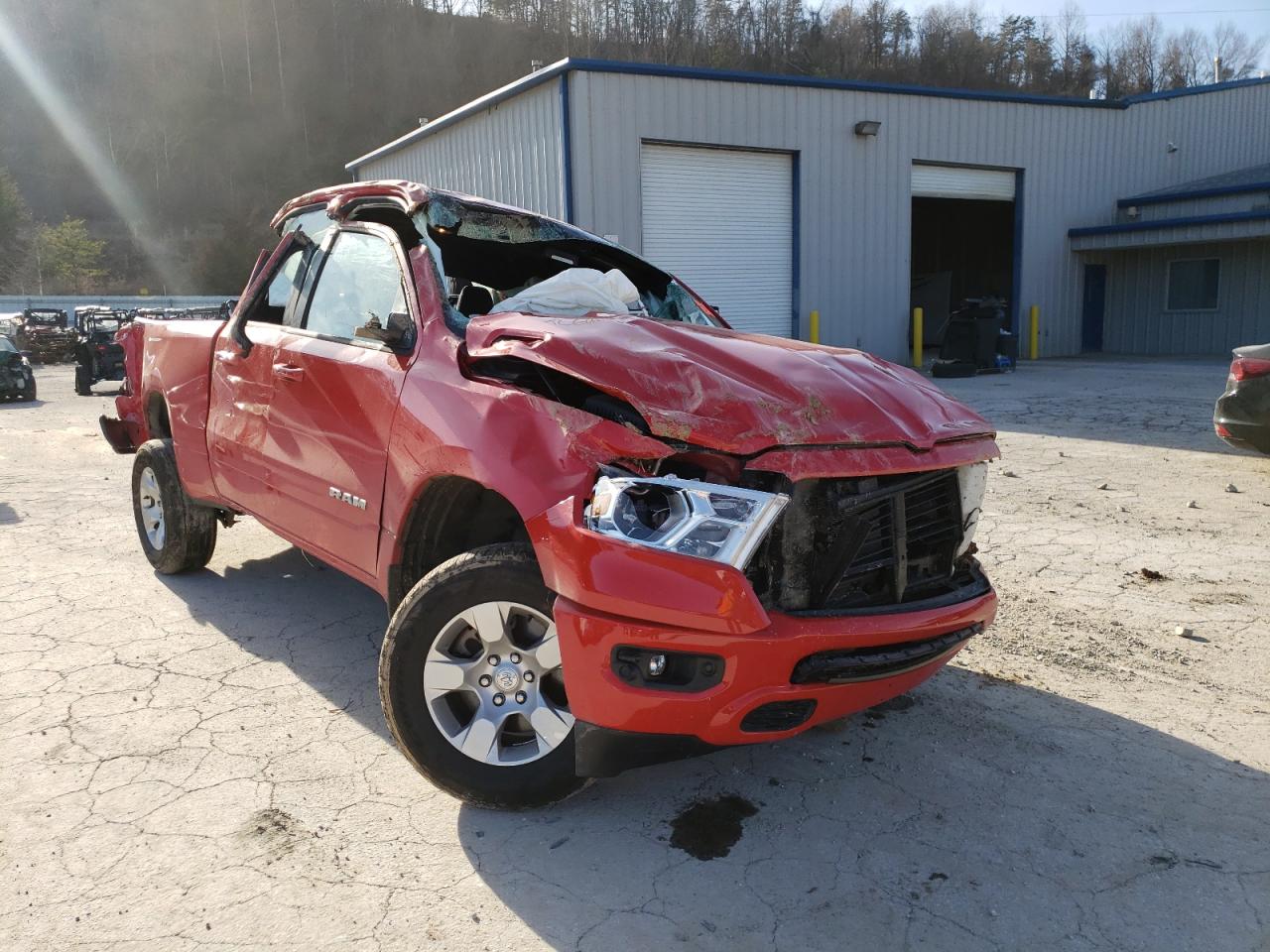 RAM 1500 BIG H 2021 with VIN 1C6SRFBT3MN815429 - Photo from auction