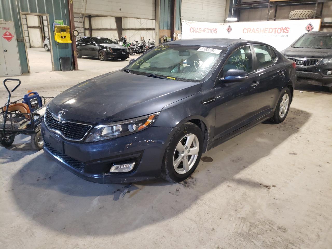 Photo 2 from auction – 2015 KIA OPTIMA LX with VIN KNAGM4A77F5560287