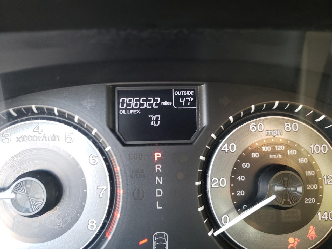 Photo 8 from auction – 2014 HONDA ODYSSEY EX with VIN 5FNRL5H62EB063890